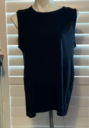 Cotton On Black Muscle Tee thumbnail 1