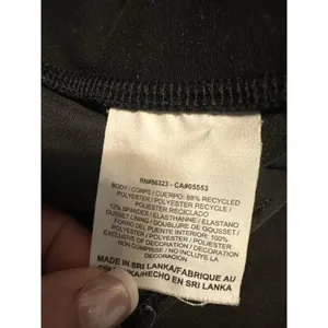 Nike Dri-Fit Cropped Wide Leg Pants Women's Plus Size 3X Black Athleisure Active thumbnail 5