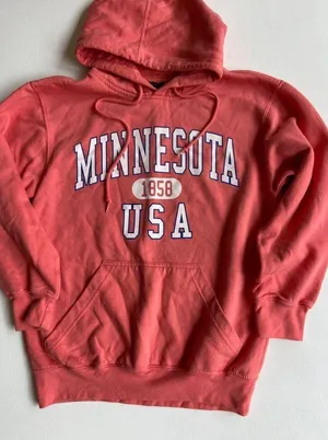 Minnesota Hoodie Red thumbnail 2