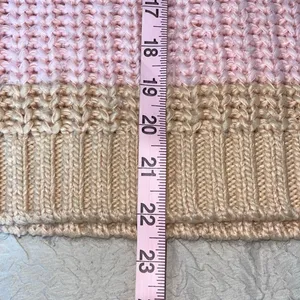 Finders Keepers Womens Mariposa Crew Neck Knit Pullover Sweater Multicolor Large thumbnail 8