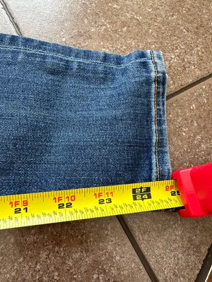 J crew women Skinny Leg Jeans Low Waist size 24/26 True Color Is Pic 10. thumbnail 8