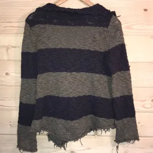 Free People Distressed Cotton Cardigan Sweater‎ thumbnail 5