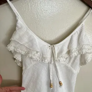 Free People Love Forever Mini Dress in Ivory thumbnail 5