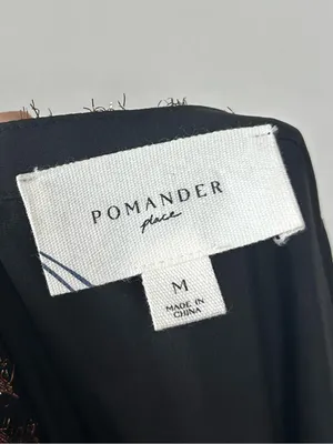 Tuckernuck Pomander Place Kenzo Long Sleeve Mini Dress in Metallic Ikat Medium thumbnail 6