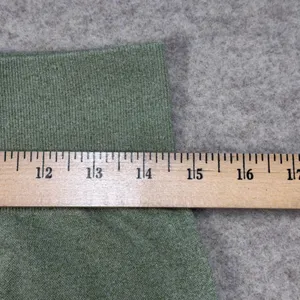 OQQ‎ Womens XL Sage Green Seamless High Waisted Ribbed Yoga Biker Shorts Gym thumbnail 4