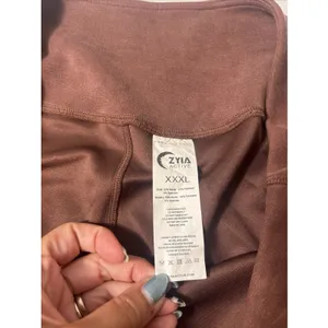 Zyia Active Women Serenity Wide Leg Pants Burgundy XXXL (3XL) Modal Comfort Soft thumbnail 3