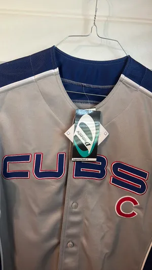 Chicago Cubs grey jersey Gray Size M thumbnail 4