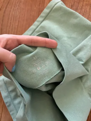 NVGTN Sage Green Contour Seamless Shorts M bike shorts lightly worn Our signature seamless material is now available in shorts! These shorts feature a conservative length that won’t be interrupted through movement along with a form flattering waistband that offers slight compression. This buttery soft and breathable material will not only feel weightless on your body, but will move with and not against you. Pair these with its matching seamless top or bra to complete the look. - Nylon and spandex - Fabric feels… lightweight, soft, stretchy - High waisted - Compressive waistband contour shaping thumbnail 5