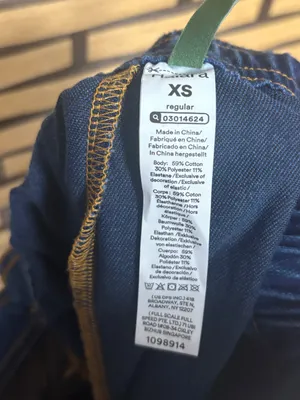 Halara denim skirt size XS thumbnail 6