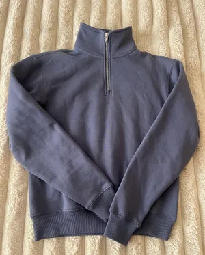 Tillys Crewneck Cropped Blue thumbnail 1