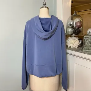 Lululemon Softstreme Full Zip Hoodie Jacket Oasis Blue 12 NWT thumbnail 8