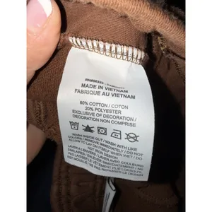 Nike Air‎ Women's Sz XS Joggers Standard fit mid rise Sweatpants Brown EUC thumbnail 7