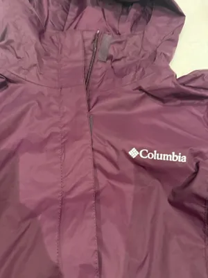 Women Columbia rain jacket small thumbnail 2