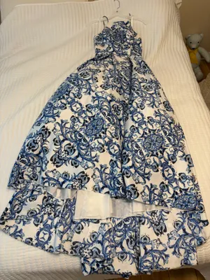 David's Bridal Garden party dress thumbnail 2