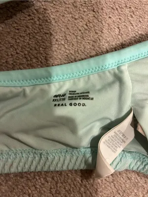 Aerie Light Mint Ribbed Bathing Suit thumbnail 2