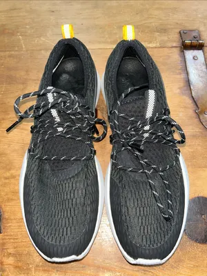 Sorel Kinetic Women’s 9.5 Black White Lace-Up Sneakers Athletic Shoes thumbnail 4