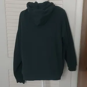 ASOS Dark Green Oversize Hoodie L Academia Classic Cozy Grandmacore Minimalist thumbnail 2