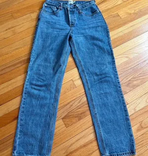 Princess Polly Straight-Leg Jeans thumbnail 1
