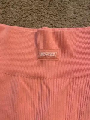Bo+Tee Peach/Light Pink leggings thumbnail 3