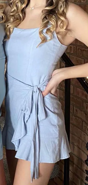 Polly Blue Dress thumbnail 1