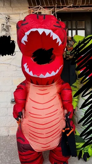 Red Inflatable Costume Size none thumbnail 1