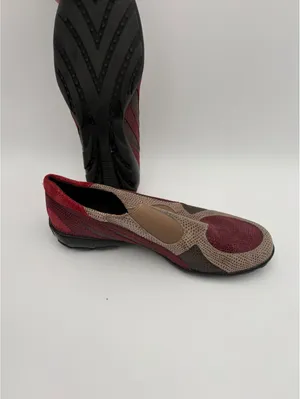 Vaneli Sport “Attie” Woman’s 6M Multicolor Slip-On Textured Leather Suede Shoes thumbnail 7