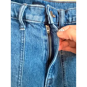 J.Crew Jeans Womens 28 Blue Slim Wide-Leg Patch Pocket High Rise‎ BT039 Denim thumbnail 4