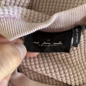 Out From Under Urban Outfitters Sweater XS Pink Knit Soft Cozy Cottagecore thumbnail 4
