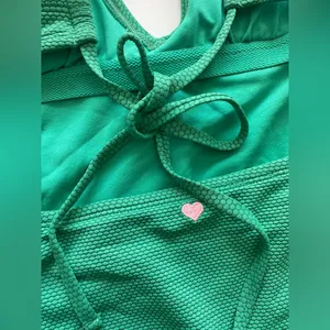Stoney Clover Lane Textured Cheeky High‎ Leg One Piece Swimsuit Size S thumbnail 10