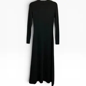 COS Black Cowl Neck Long Sleeve Maxi Dress Modal Blend XS‎ Minimalist Modern thumbnail 4