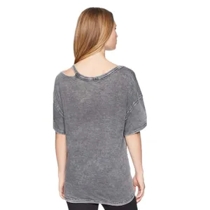 We The Free People Alex Cutout Drop Shoulders Slouchy Oversized Tee T-Shirt M thumbnail 3