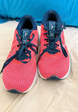Mizuno Wave Rider 25 Waveknit Women's Shoes Size 10 thumbnail 1