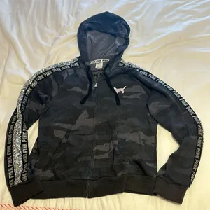 PINK - Victoria's Secret camouflage sequins jacket thumbnail 1