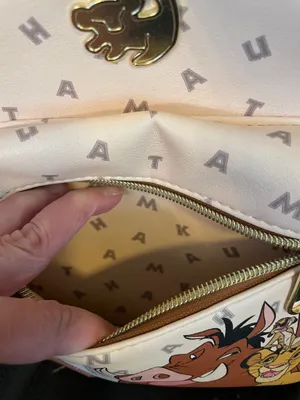 Loungefly Disney The Lion King Hakuna Matata Letters Mini Backpack Purse thumbnail 5