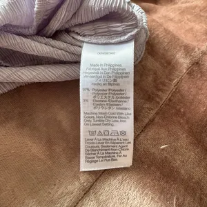 Madewell Lavender purple Short Sleeve Women's Top Shirred Crewneck Crop medium thumbnail 7
