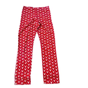 Roller Rabbit Pima Cotton Limited Edition Stag Deer Holiday Pajamas Red Size XS thumbnail 9