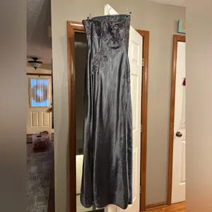Sue Wong Strapless Maxi Dress thumbnail 5