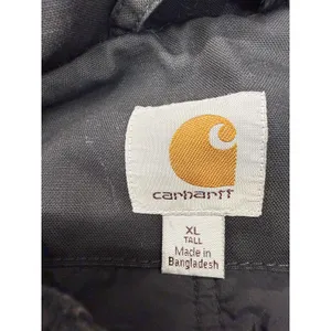 Carhartt Quick Duck Jacket Mens XL Black Canvas Woodward Traditional Insulated‎ thumbnail 7