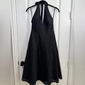 J. Crew Black Backless Dress thumbnail 4