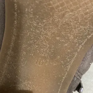 Old Navy Boots Women's Size 10 Grey Suede Leather Pointed Ankle Boots like new one worn thumbnail 4