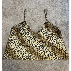 Victoria's Secret Women’s Satin Animal Print Top. Size XL thumbnail 1