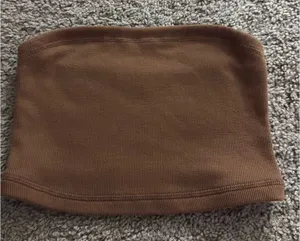 abercrombie & fitch ribbed tube top thumbnail 1