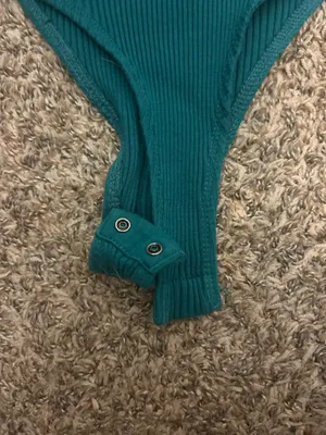 Green longsleeve Zara Bodysuit thumbnail 4