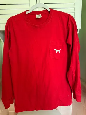 PINK Victoria’s Secret Long Sleeve PINK Tee thumbnail 2