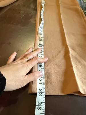 Aritzia The Effortless Pant Taupe Lengh Full, Rise Low, Leg Wiide Size 4 thumbnail 8