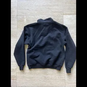 Bumble‎ Dating Sweatshirt Medium 1/4 Zip Long Sleeve Cozy Oversized Pullover Black thumbnail 3