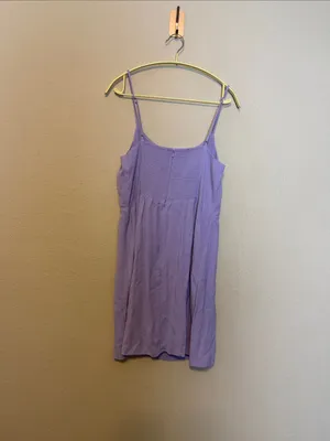 Aritzia Sunday Best Jackson‎ Mini Dress Lavish Lavender Purple Size Large thumbnail 6
