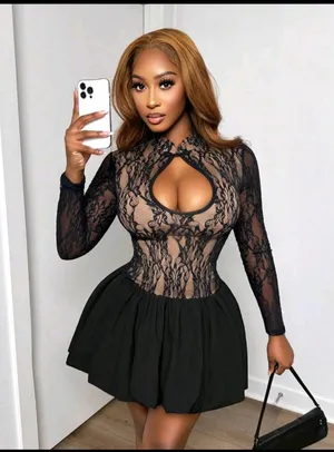 Women’s elegant bodycon mini dress  thumbnail 3