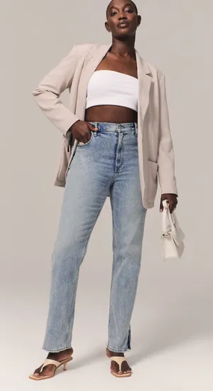 Abercrombie 90s Ultra High Rise Jeans thumbnail 1