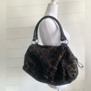 Nine & Co. by‎ Nine West Shoulder bag animal print with zipper thumbnail 5